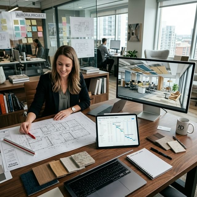 Timeline of a Commercial Interior Project